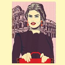 My project in Portrait Illustration Techniques with Illustrator and Photoshop course. Traditional illustration, and Digital Illustration project by Dragana ĆUKOVIĆ - 12.20.2021