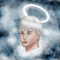 Meu projeto do curso: Retrato digital no Photoshop com um toque de fantasia. Traditional illustration, Drawing, Digital Illustration, Portrait Drawing, Digital Drawing, and Digital Painting project by Dielson Simplício - 12.21.2021