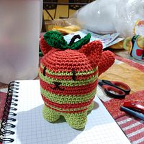 Mi Proyecto del curso: Amigurumi: creación de personajes con ganchillo. Arts, Crafts, To, Design, Fiber Arts, Crochet, Amigurumi, and Textile Design project by dragon.ciel_shadow - 12.22.2021