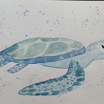 Meu projeto do curso: Técnicas modernas de aquarela. Traditional illustration, Fine Arts, Painting, and Watercolor Painting project by laispedersen - 12.22.2021