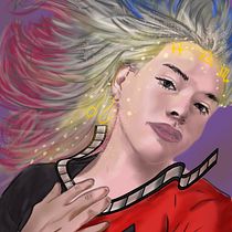 Retrato Camilo. Traditional illustration, Drawing, Digital Illustration, Portrait Drawing, Digital Drawing, and Digital Painting project by Ricardo Ruiz Latorre - 12.22.2021