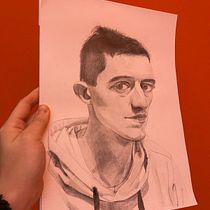 Mi Proyecto del curso: Retrato realista con lápiz de grafito. Traditional illustration, Fine Arts, Sketching, Pencil Drawing, Drawing, Portrait Drawing, Realistic Drawing, Artistic Drawing, and Figure Drawing project by Barbara - 12.22.2021