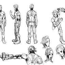 Meu projeto do curso: Desenho de personagens mangá do zero Ein Projekt aus dem Bereich Traditionelle Illustration, Design von Figuren, Comic, Bleistiftzeichnung, Zeichnung und Manga von Normando Oliveira - 24.12.2021