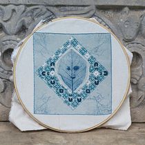 Mi Proyecto del curso: Bluework: cianotipia y bordado. Ilustração tradicional, Artesanato, Artes plásticas, Papercraft, Estampagem, Bordado, DIY, Estamparia têxtil, e Design têxtil projeto de Elena Rodríguez Fajardo - 24.12.2021