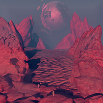 Mi Proyecto del curso: Ilustración fantástica 3D con Blender. 3D, Digital Illustration, and 3D Design project by mauriciodm1999 - 04.14.2021