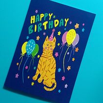My project in Greeting Card Design: Illustrate and Sell Your Collection course. Design, Traditional illustration, Br, ing, Identit, Editorial Design, Graphic Design, and Digital Illustration project by Gayatri Mosalikanti - 12.19.2021