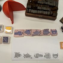 Il mio progetto del corso: Incisione di timbri e tecniche di stampa con Auguri! . Accessor, Design, Arts, Crafts, Fine Arts, Printing, Creating with Kids, and Engraving project by Maria Chiara Demagistri - 12.24.2021