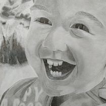 Mon projet du cours : Portrait réaliste au crayon graphite. Sketching, Pencil Drawing, Drawing, Portrait Drawing, Realistic Drawing, and Artistic Drawing project by Avou Banh - 12.25.2021