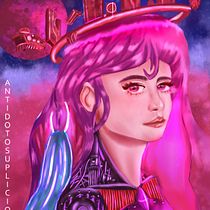 Mi Proyecto del curso: Retratos digitales de fantasía con Photoshop. Traditional illustration, Drawing, Digital Illustration, Portrait Drawing, Digital Drawing, and Digital Painting project by Adonai Antonio - 12.22.2021