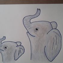 Mi Proyecto del curso: Técnicas de dibujo para perder el miedo a la hoja en blanco Ein Projekt aus dem Bereich Design, Traditionelle Illustration, Design von Figuren, Kreativität, Zeichnung und Aquarellmalerei von Ruby Marcela Naranjo - 26.12.2021