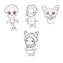 My project in Kawaii Character Creation in 3D with Blender  course Ein Projekt aus dem Bereich Traditionelle Illustration, Design von Figuren, Digitale Illustration, 3-D-Modellierung und Manga von Tami CB - 26.12.2021