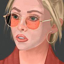 Mi Proyecto del curso: Principios de pintura digital para retratos. Un progetto di Pittura e Pittura digitale di trohavcic - 26.12.2021