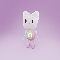 Candy Catto Ein Projekt aus dem Bereich Design von Figuren, Digitale Illustration, 3-D-Modellierung, Traditionelle Illustration und Manga von Cherie Tan - 23.12.2021