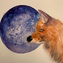 Mon projet du cours : Portraits expressifs d'animaux à l'aquarelle. Un projet de Illustration traditionnelle, Aquarelle, Dessin réaliste et Illustration naturaliste de castel_karine - 25.12.2021