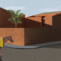 Mi Proyecto del curso: Representación gráfica de proyectos arquitectónicos. Un projet de Architecture, Design graphique, Architecture d'intérieur, Design d'intérieur, Pa, sagisme, Collage, Architecture numérique et Illustration architecturale de lidia_garciatebar - 26.12.2021