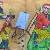 Mein Kursprojekt: Figurenentwicklung durch Beobachtungszeichnen. Un proyecto de Ilustración tradicional, Diseño de personajes, Dibujo y Sketchbook de michaela.braeuninger - 26.12.2021