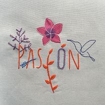 Mi Proyecto del curso: Técnicas básicas para bordar letras. Un projet de Broderie , et Design textile de Andrea Lopez - 26.12.2021