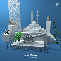 My project in  3D Modeling for Advertising with Cinema 4D and OctaneRender course. Advertising, 3D, and 3D Modeling project by Bassem Mohammed Eltonsy - 12.26.2021