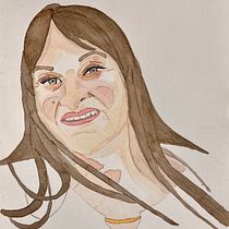 Mi Proyecto del curso: Retrato en acuarela a partir de una fotografía. Traditional illustration, Watercolor Painting, and Portrait Drawing project by Juan Felipe Gallego - 12.27.2021