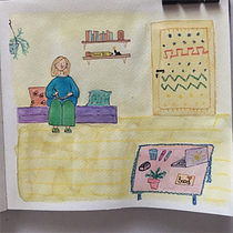 Mi Proyecto del curso: Sketchbook para explorar tu estilo de dibujo. Traditional illustration, Sketching, Creativit, Drawing, Watercolor Painting, Sketchbook, and Gouache Painting project by Monica Rivas - 12.27.2021