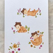 Mi Proyecto del curso: Creación de paletas de color con acuarela. Traditional illustration, Fine Arts, Painting, Watercolor Painting, and Color Theor project by Juliana Ibagon - 12.24.2021