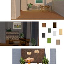 Mi Proyecto del curso: Representación gráfica de proyectos arquitectónicos. Un projet de Architecture, Design graphique, Architecture d'intérieur, Design d'intérieur, Pa, sagisme, Collage, Architecture numérique et Illustration architecturale de Adelina Palacio - 28.12.2021