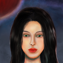 My project in Digital Fantasy Portraits with Photoshop course. Traditional illustration, Drawing, Digital Illustration, Portrait Drawing, Digital Drawing, and Digital Painting project by Enes AYDIN - 12.28.2021
