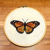 My project in Realistic Embroidery Techniques course. Traditional illustration, Embroider, and Textile Design project by lou - 12.28.2021