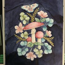 Mi Proyecto del curso: Dibujo y composición naturalista en acuarela. Traditional illustration, Drawing, Watercolor Painting, and Naturalistic Illustration project by Patricia Melo - 12.28.2021