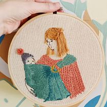 My project - Marti & I . Een project van Ontwerp van accessoires, Kostuumontwerp, Borduurwerk, Kleurentheorie, Textielontwerp y Traditionele illustratie van ncpaschke - 18.12.2021