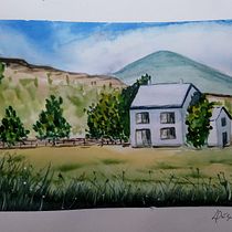 Meu projeto do curso: Caderno de viagem em aquarela. Traditional illustration, Watercolor Painting, Architectural Illustration, and Sketchbook project by Luisa Cepeda - 12.28.2021