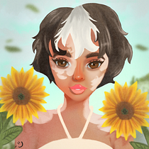 Mi Proyecto del curso: Personajes femeninos poderosos: ilustra la diversidad. Traditional illustration, Painting, Digital Illustration, Digital Drawing, and Digital Painting project by jorgealbertodonadojr - 12.29.2021