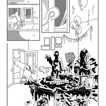 ¿Feliz cumpleaños?. Traditional illustration, Comic, Stor, telling, Stor, board, and Narrative project by Oscar Moreno Ochoa - 12.29.2021