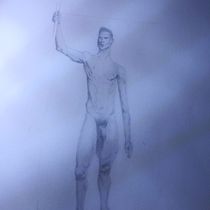 My project in Realistic Human Figure Drawing course. Een project van Traditionele illustratie,  Beeldende kunst,  Schetsen, Tekening met potlood,  Tekening, Realistische tekening y Anatomisch tekenen van Sekou - 30.12.2021