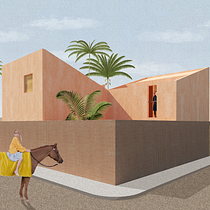 Mi Proyecto del curso: Representación gráfica de proyectos arquitectónicos. Un projet de Architecture, Design graphique, Architecture d'intérieur, Design d'intérieur, Pa, sagisme, Collage, Architecture numérique et Illustration architecturale de Helen Vanessa Cruz Perez - 29.12.2021