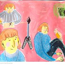 Meu projeto do curso: Criação de personagens a partir de desenhos de observação. Un proyecto de Ilustración tradicional, Diseño de personajes, Dibujo y Sketchbook de ariane.mbarbosa - 30.12.2021