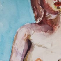 My project in The Human Figure in Watercolor course. Un progetto di Illustrazione tradizionale, Belle arti, Pittura, Pittura ad acquerello, Disegno realistico e Disegno anatomico di kaibunmoderniste - 30.12.2021