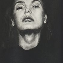 My project in Artistic Charcoal Portraiture: Creating Atmosphere course. Traditional illustration, Fine Arts, Drawing, Portrait Drawing, Realistic Drawing, and Artistic Drawing project by Kristin Herman - 12.30.2021