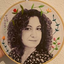 Mi Proyecto del curso: Bordado en fotografías sobre tela. Photograph, Collage, Paper Craft, Printing, Embroider, DIY, and Textile Design project by fernan_merche - 12.30.2021