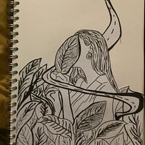 My project in Illustration Techniques to Unlock your Creativity course. Design, Traditional illustration, Fine Arts, Painting, Creativit, Creating with Kids, and Sketchbook project by Sandra Fajuyigbe - 12.30.2021