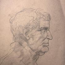 Il mio progetto del corso: Ritratto classico: il metodo rinascimentale. Un progetto di Belle arti, Bozzetti, Disegno, Disegno di ritratti, Disegno realistico e Disegno artistico di Francesco Trippella - 30.12.2021