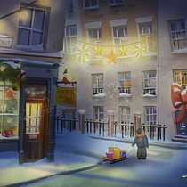 My project in Cinematic Digital Illustration with Photoshop course. Traditional illustration, Digital Illustration, and Concept Art project by Nila Razina - 12.31.2021