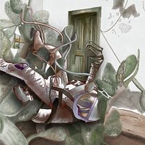 Mi Proyecto del curso: Ilustración con Procreate: dibuja escenas imposibles. Un projet de Illustration traditionnelle, Illustration numérique , et Dessin numérique de Elvira Lorenzo de Paz - 28.12.2021