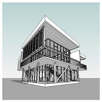 Mi Proyecto del curso: Diseño y modelado arquitectónico 3D con Revit . Un projet de 3D, Architecture, Architecture d'intérieur, Modélisation 3D, Architecture numérique , et ArchVIZ de Marlon Jascc - 30.12.2021
