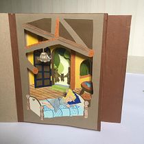 My project in Paper Cutting: Create Paper Scenes with Depth course. Traditional illustration, Arts, Crafts, Editorial Design, Paper Craft, Stor, telling, Bookbinding, Children's Illustration, and DIY project by Stéphanie Stubbs - 01.01.2022