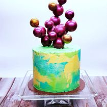 Mi Proyecto del curso: Cake design: técnicas decorativas modernas. Design, and DIY project by Fatima Vera Alvarenga - 01.01.2022