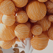 Mon projet du cours : Animation 3D avec Cinema 4D et Redshift pour les débutants. 3D, Animação 3D, Modelagem 3D, e 3D Design projeto de cristinaspalatelu - 01.01.2022