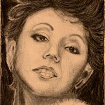 Retrato artístico al carboncillo: creando atmósferas. Ilustração tradicional, Artes plásticas, Desenho, Desenho de retrato, Desenho realista, e Desenho artístico projeto de Regina von Reitzenstein - 01.01.2022