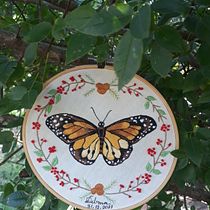 Meu projeto do curso: Técnicas de bordado realista. Traditional illustration, and Textile Design project by Cherry Dupree - 01.01.2022