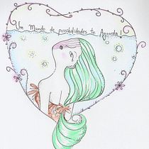 Meu projeto do curso: Ilustração artística: desenhe seu imaginário. Traditional illustration, Painting, Creativit, Pencil Drawing, and Drawing project by Sâmela Jannie - 01.01.2022